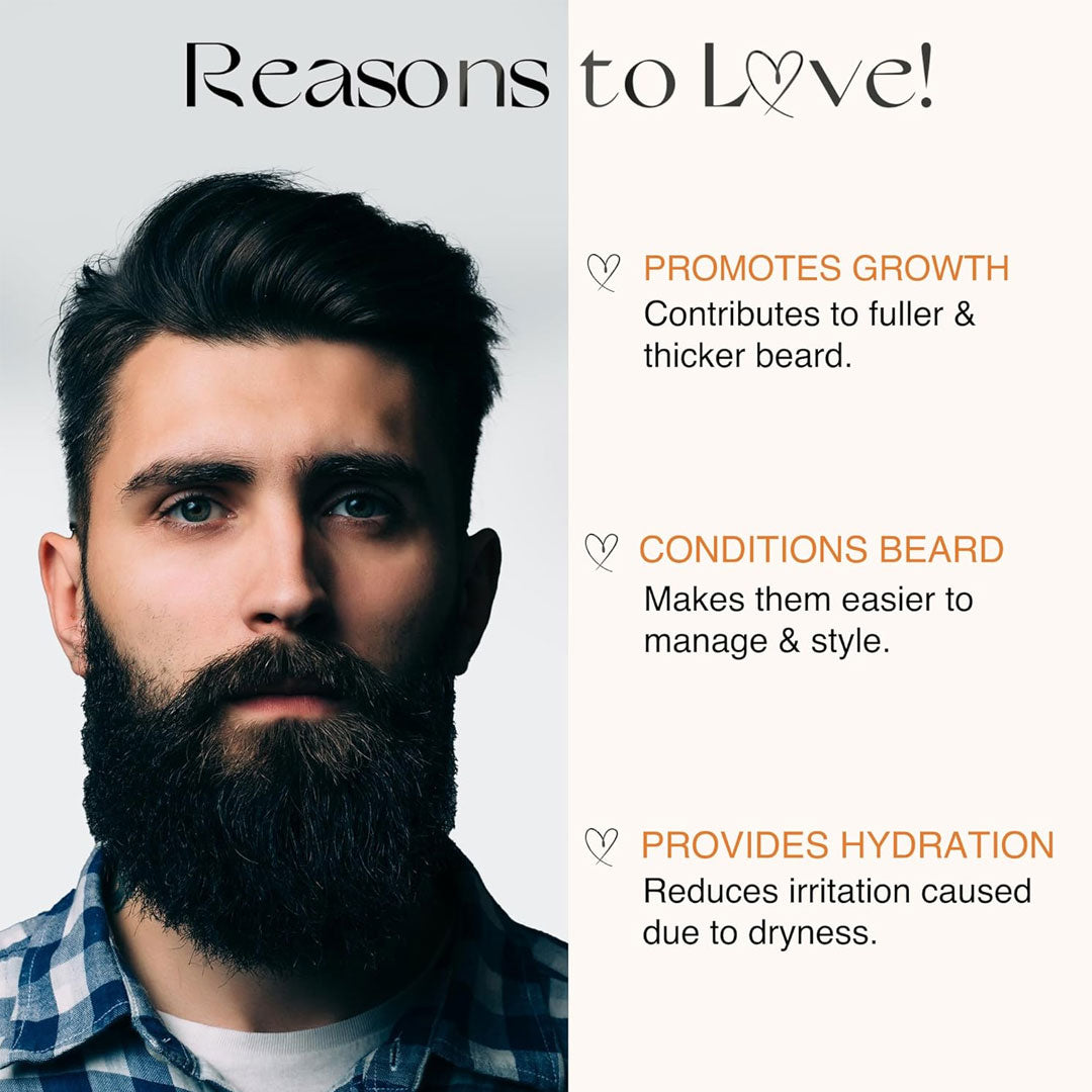 Karma Roots Beard Growth Oil - 30ml | Free Shipping