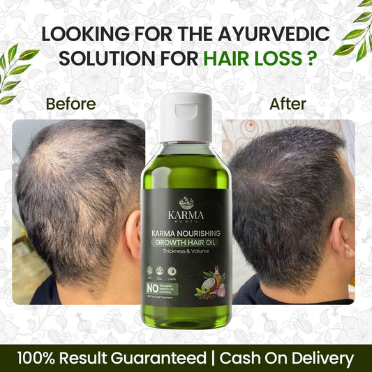 Karma Roots Hair Nourishing Oil - 100ml + 60ml Bottle Free