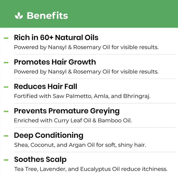 Karma Roots Hair Growth Oil For Men & Women - 100 ml | Cash On Delivery + Free Shipping