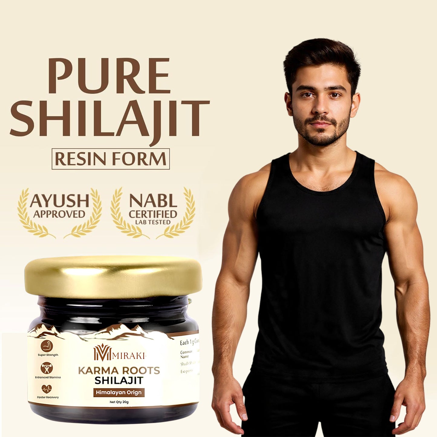 Miraki Shilajit Resin | Boosts Stamina & Strength | Cash On Delivery