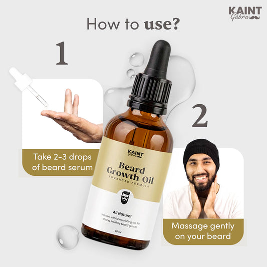 Kaint Gabru Beard Growth Oil - 30 ml