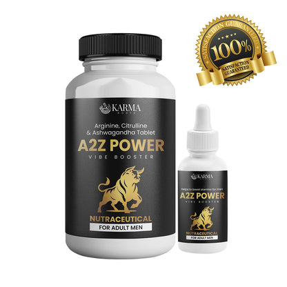 A2Z Power Combo – Ultimate Stamina & Performance Boost (Capsule + Oil)