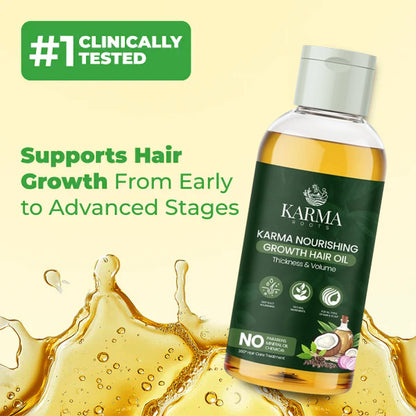 Karma Roots Hair Nourshing Oil - 60ml | Cash On Delivery