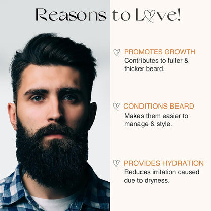 Karma Roots Beard Growth Oil  - 30ml | Free Shipping