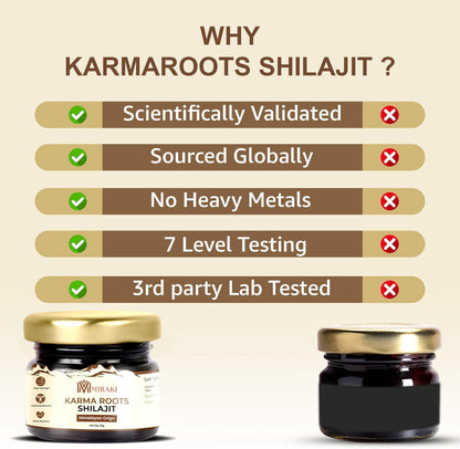 Miraki Shilajit Resin | Boosts Stamina & Strength | Cash On Delivery