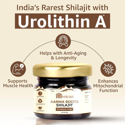 Miraki Shilajit Resin | Boosts Stamina & Strength | Cash On Delivery