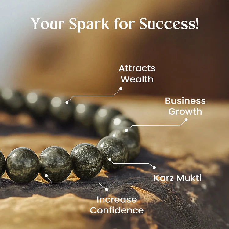 Money Attract Pyrite Bracelet | Cash On Delivery + Free Shipping