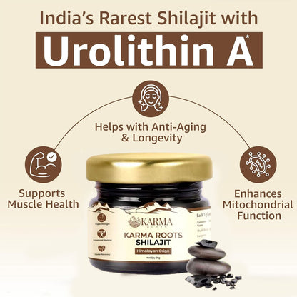 Karma Roots Original Himalayan Shilajit | Cash On Delivery + Free Shipping