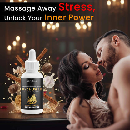A2Z Power Combo – Ultimate Stamina & Performance Boost (Capsule + Oil)