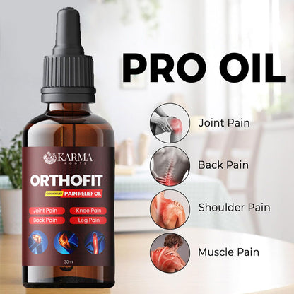 Karma Roots Pain Relief Oil for Back Pain, Joint Stiffness | Cash On Delivery + Free Shipping