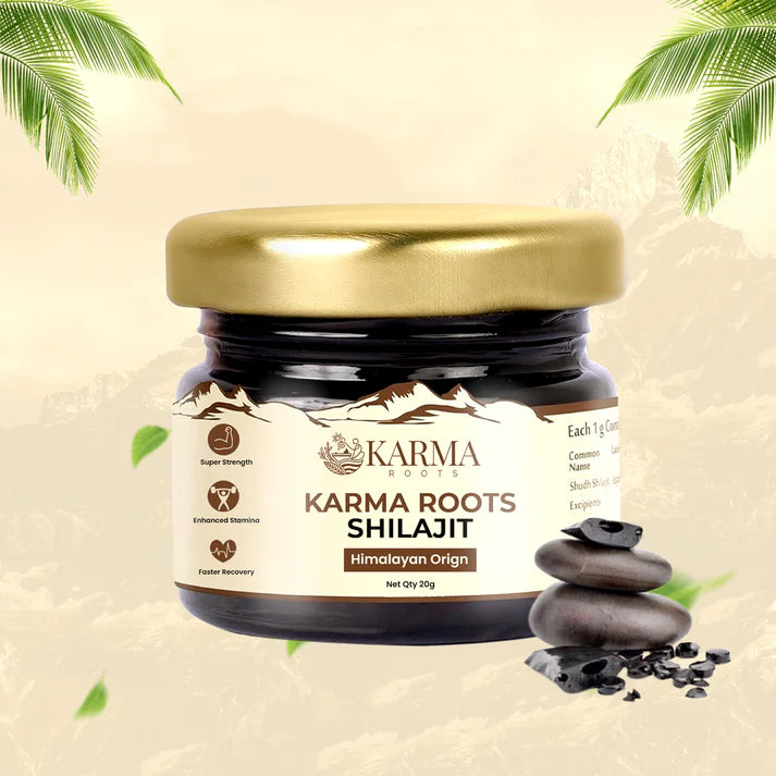 Karma Roots Original Himalayan Shilajit | Cash On Delivery + Free Shipping