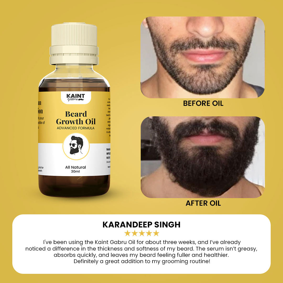 Kaint Gabru Beard Growth Oil - 30 ML | Cash On Delivery