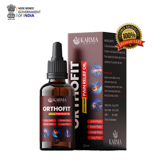 Karma Roots Pain Relief Oil For Nerves & Joints Pain