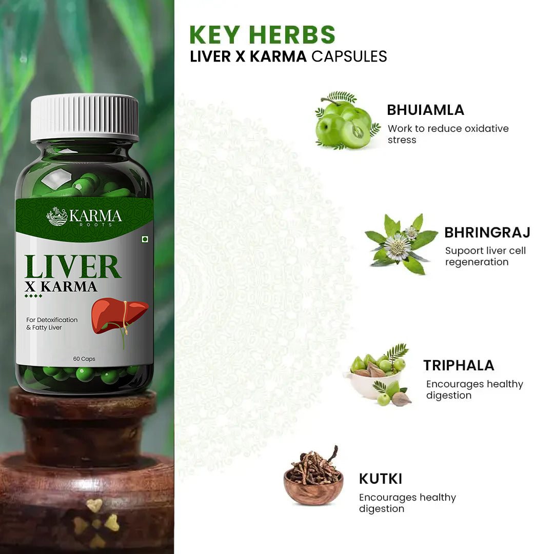 Liver X Karma Capsule - 60 Capsule | Cash On Delivery + Free Shipping