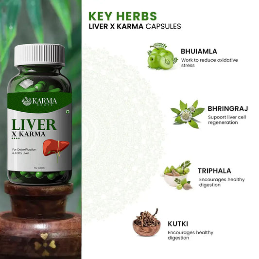 Liver X Karma Capsule - 60 Capsule | Cash On Delivery + Free Shipping