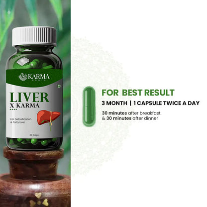 Liver X Karma Capsule - 60 Capsule | Cash On Delivery + Free Shipping